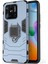 Xiaomi Redmi 10C Için Ring Tutucu Kickstand Telefon Kılıfı, Yumuşak Tpu+Sabit Pc Damla Geçirmez Koruyucu Kapak-Mavi (Yurt Dışından) 1