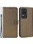Xiaomi Için Redmi K50/K50 Pro Diamond Doku Pu Derisi Iyi Korunmuş Telefon Kasası Cüzdan Stand Kapağı Strap-Brown (Yurt Dışından) 1