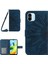 HT04 Xıaomı Redmı A1 4g/a2 4g Cüzdan Stand Omuz Strap-Dark Mavi ile Cilt Dostu Cep Telefonu Kapağı (Yurt Dışından) 1