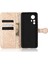 Xiaomi 12T 5g/redmi K50 Ultra 5g Için Anti-Cratch Cep Telefonu Kılıfı, Pu Deri Dot Desen Baskılı Stand Telefon Cüzdan Kapağı Strap-Rose Altın (Yurt Dışından) 4