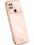 Xiaomi Poco C40 4g Için Xinli Tpu Telefon Kılıfı, Fall Anti-Fall Elektrokaplama Arka Kabuk Tam Kamera Lens Koruma Kapak Pembe (Yurt Dışından) 1