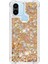 Xiaomi Redmi A1 4g/a2 4g/a1+ 4g/a2+ 4g/poco C50 4g Sıvı Yüzen Glitter Sequins Tpu Telefon Case-Gold/hearts Için (Yurt Dışından) 3