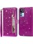 Xiaomi 12T 5G/12T Pro 5g/redmi K50 Ultra 5g Fermuarı Pocket Glittery Pu Deri Şok Geçirmez Kılıf Manyetik Kıta Flip Telefon Cüzdanı Stand Kapak-Moral (Yurt Dışından) 1