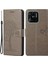 Xiaomi Redmi Için 10C Stand Pu Deri Kılıf Strap-Grey ile Baskalı Baykuş Ağacı Desen Kapağı (Yurt Dışından) 1