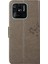 Xiaomi Redmi Için 10C Stand Pu Deri Kılıf Strap-Grey ile Baskalı Baykuş Ağacı Desen Kapağı (Yurt Dışından) 5