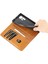 Xiaomi Için 12 Lite 5g Manyetik Otomatik Kapatma Cüzdan Telefon Kılıfı Pu Deri Görüntüleme Stand Flip Cover-Brown (Yurt Dışından) 5