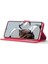 Xiaomi 12T 5g/redmi K50 Ultra 5G/12T Pro 5g Buzağı Dokusu Pu Deri Telefon Stand Magnetic Teclas Cüzdan Telefon Kapak-Pembe (Yurt Dışından) 3