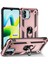 Xiaomi Redmi A1 4g/a2 4g Askeri Derece Drop Anti-Drop Pc+Tpu Koruyucu Kapak Ring Kickstand-Rose Gold (Yurt Dışından) 1