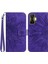 Xiaomi Için Poco F4 Gt/redmi K50 Gaming 5g HT04 Baskılı Ayçiçeği Pu Deri Telefon Kılıfı Stand Manyetik Toka Cilt Touch Koruyucu Kapak El Strap-Dark Mor ile (Yurt Dışından) 1