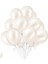 Beyaz Metalik Balon 10'lu 1