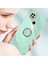 Xiaomi Redmi 10A Için Xinli Ring Tutucu Kickstand Telefon Kılıfı, Elektraplatma Altın Kenar Tpu Telefon Kapak Pembe (Yurt Dışından) 3