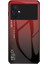Xiaomi Poco M5 4g, Temperli Cam+Pc+Tpu Şık Gradyan Renkli Cep Telefonu Kapak Serası Kırmızı Siyah Için (Yurt Dışından) 1
