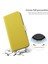 Xiaomi Için 12 Lite 5g Candy Renk Litchi Doku Telefon Kılıfı Pu Deri Stand Cüzdan Kapak Sarı (Yurt Dışından) 4