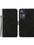 Xiaomi 12T 5G/12T Pro 5g/redmi K50 Ultra 5g Mıknatıs Toka Etnik Baskıda Baskı Cüzdan Eller Seçim Deri Kılıf Strap-Black (Yurt Dışından) 1