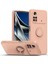 Xiaomi Poco M4 Pro 4g Ring Kickstand Tpu Kapağı Şok Geçirmez Kalu Telefon Kabuk-Pembe Için Koruyucu Kasa (Yurt Dışından) 1