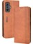 Xiaomi Için Poco F4 Gt/redmı K50 Oyun Mozaik Basılı Otomatik Kapanış Manyetik Telefon Kılıfı Retro Doku Şok Dokulu Pu Deri Deri Stand Kapak-Kahverengi (Yurt Dışından) 5