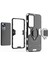 Xiaomi 12T Pro 5g Ring Tutucu Kickstand Koruyucu Telefon Kapağı Sabit Pc Yumuşak Tpu Damla Geçirmez Kasa Kırmızısı (Yurt Dışından) 4
