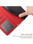 Xiaomi Için Poco F4 5g/redmi K40S 5g Kelebek Çiçekleri Baskılı Deri Kılıf Stand Stand Cilt Touch Hissed Hissetme Anti-Çizgiye Duygu Kırmızısı (Yurt Dışından) 2