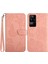 Xiaomi Için Poco F4 5g/redmi K40S 5g Kelebek Çiçekleri Baskılı Deri Kılıf Stand Cilt Touch Hissed Hissetme Anti-Çizgiye Duygu Kova (Yurt Dışından) 1