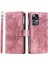 Xiaomi 12T Pro 5G/12T 5g/redmi K50 Ultra 5g Telefon Kılıfı Zipper Cep Mandala Çiçeği Baskılı Çoklu Kart Yuvası Pu Deri Stand Kapak Çizgi Altın (Yurt Dışından) 1