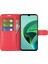 Xiaomi Redmi Için Not 11E 5g/redmi 10 5g/redmi 10 Prime+ 5g Cüzdan Stili Litchi Doku Telefon Kılıfı Pu Deri+ Tpu Çift Katman Koruma Standı Kabuk-Kırmızı (Yurt Dışından) 3