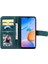 Xiaomi Için Redmi 10 Prime+ 5g/redmi 10 5g/redmi Not 11E 5g Absorpsiyon Pu Deri Deri Cüzdan 10 Kart Yuvası ve Stand-Blackish Green ile (Yurt Dışından) 2