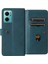 Xiaomi Için Redmi 10 Prime+ 5g/redmi 10 5g/redmi Not 11E 5g Absorpsiyon Pu Deri Deri Cüzdan 10 Kart Yuvası ve Stand-Blackish Green ile (Yurt Dışından) 5
