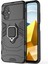 Xiaomi Poco M5 Için 4g Anti-Drop Anti-Drop Telefon Kılıf Halka Tutucu Kickstand Sabit Pc Yumuşak Tpu Akıllı Telefon Kapak Black (Yurt Dışından) 1