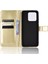 Manyetik Kapatma Cüzdan Xiaomi Için Telefon Kılıfı Redmi 10C Pu Deri Folio Flip Cover Çılgın At Doku Doku Kabuğu Strap-Gold (Yurt Dışından) 5