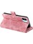 Fermuarı Cep Cüzdanı Xiaomi Için Telefon Kasası Redmi A1 4g/a2 4g Çoklu Kart Yuvaları Mandala Çiçek Baskılı Pu Deri Anti-Düşme Telefon Kapağı Standı Strap-Rose Altın (Yurt Dışından) 5