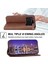 Xiaomi Için Poco X4 Pro 5g Baskılı Rhombus Desen Telefon Stand Buzağı Dokusu Pu Deri Deri Deri Manyetik Kapak Kılıf-Kahverengi ile (Yurt Dışından) 5