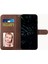 Xiaomi Poco X4 Pro 5g Dikiş Cüzdan Pu Pu Deri Deri Manyetik Kapama Stand Strap-Brown ile Cep Telefonu Kapağı (Yurt Dışından) 3