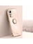 Xiaomi Için Xinli 12T Pro 5g Elektrapılaşma Cep Telefonu Kapak Yüzük Tutucu Kickstand Tpu Telefon Vaka-Pembe (Yurt Dışından) 5