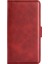 Xiaomi Için Poco M4 Pro 4g Dokulu Pu Deri Telefon Kılıf Stand Cüzdan Manyetik Toka Kabuk-Kırmızısı (Yurt Dışından) 2