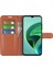 Xiaomi Için Redmi Not 11E 5g/redmi 10 5g/redmi 10 Prime+ 5g Cüzdan Stili Litchi Doku Telefon Kılıfı Pu Deri+ Tpu Çift Katman Koruma Standı Kabuk-Kahverengi (Yurt Dışından) 3