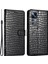 Xiaomi 12T 5G/12T Pro 5g/redmi K50 Ultra Pu Deri Deri Kapak Kapak Trace-Black ile Timsah Doku Telefon Kılıfı (Yurt Dışından) 1