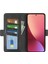 Xiaomi Için 12 Lite Cüzdan Stand Fonksiyonu Slip Slip Grip Dokulu Kılıf Pu Deri Manyetik Cep Telefonu Protector-Black (Yurt Dışından) 3