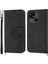 Xiaomi Redmi 10C 4g Anti-Fall Anti-Fone Kılıfı Baskılı Çiçekler Pu Deri Deri Dokun (Yurt Dışından) 1