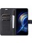 Xiaomi Için Redmi K50 PRO/K50 Cüzdan Telefon Kılıfı Dokulu Pu Deri Folyo Flip Kitap Kapağı Tpu Şok Geçirmez Stand Case-Black (Yurt Dışından) 2