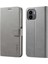 Xiaomi Için Pu Deri Telefon Kılıfı Redmi A1 4g/a2 4g Buzağı Dokusu Manyetik Toka Cüzdan Tam Koruma Cep Telefonu Kapak Grey (Yurt Dışından) 1