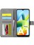 Xiaomi Için Pu Deri Telefon Kılıfı Redmi A1 4g/a2 4g Buzağı Dokusu Manyetik Toka Cüzdan Tam Koruma Cep Telefonu Kapak Grey (Yurt Dışından) 2