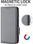 Xiaomi 12 Lite 5g Için Litchi Doku Telefon Kapağı, Cüzdan Standı Pu Deri Yan Manyetik Koşu Kılıf Grey (Yurt Dışından) 4