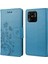 Xiaomi Redmi Için 10C Kelebek Çiçeği Baskılı Folio Flip Pu Deri Kılıf Stand Cüzdan Kapak Mavisi (Yurt Dışından) 1
