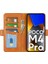 Xiaomi Için Poco M4 Pro 4g Dokulu Pu Deri Telefon Kılıf Stand Cüzdan Manyetik Toka Kabuk-Sarı (Yurt Dışından) 4