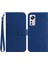 Xiaomi Için 12 Lite 5g HT04 Baskılı Ayçiçeği Pu Deri Cüzdan Kılıf Cilt Touch Stand Manyetik Kapanma Strap-Sapphire ile Flip Telefon Kapağı (Yurt Dışından) 1
