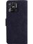 Xiaomi Redmi 10C Için Düz Renk Telefon Kılıfı, Pu Deri Stand Cüzdan Kapağı Tpu Iç Telefon Kabuk Black (Yurt Dışından) 4