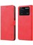 Xiaomi Poco X4 Pro 5g Pu Deri Cüzdan Flip Kılıf Şok Geçirmez Tpu Iç Kabuk Folio Stand Bookstyle Cover-Red (Yurt Dışından) 1