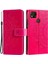 Xiaomi Için Redmi 10A Pu Deri Cüzdan Telefon Kapağı Stand Mandala Çiçek Deseni Strap-Rose ile Baskılı Telefon Kılıfı (Yurt Dışından) 1