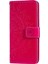 Xiaomi Için Redmi 10A Pu Deri Cüzdan Telefon Kapağı Stand Mandala Çiçek Deseni Strap-Rose ile Baskılı Telefon Kılıfı (Yurt Dışından) 5