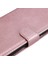 Xiaomi Için 12 Lite 5g 5g Düz Renkli Pu Deri Kılıf Tamamen Sarılmış Telefon Stand Cüzdan Kapağı Strap-Rose Altın (Yurt Dışından) 2